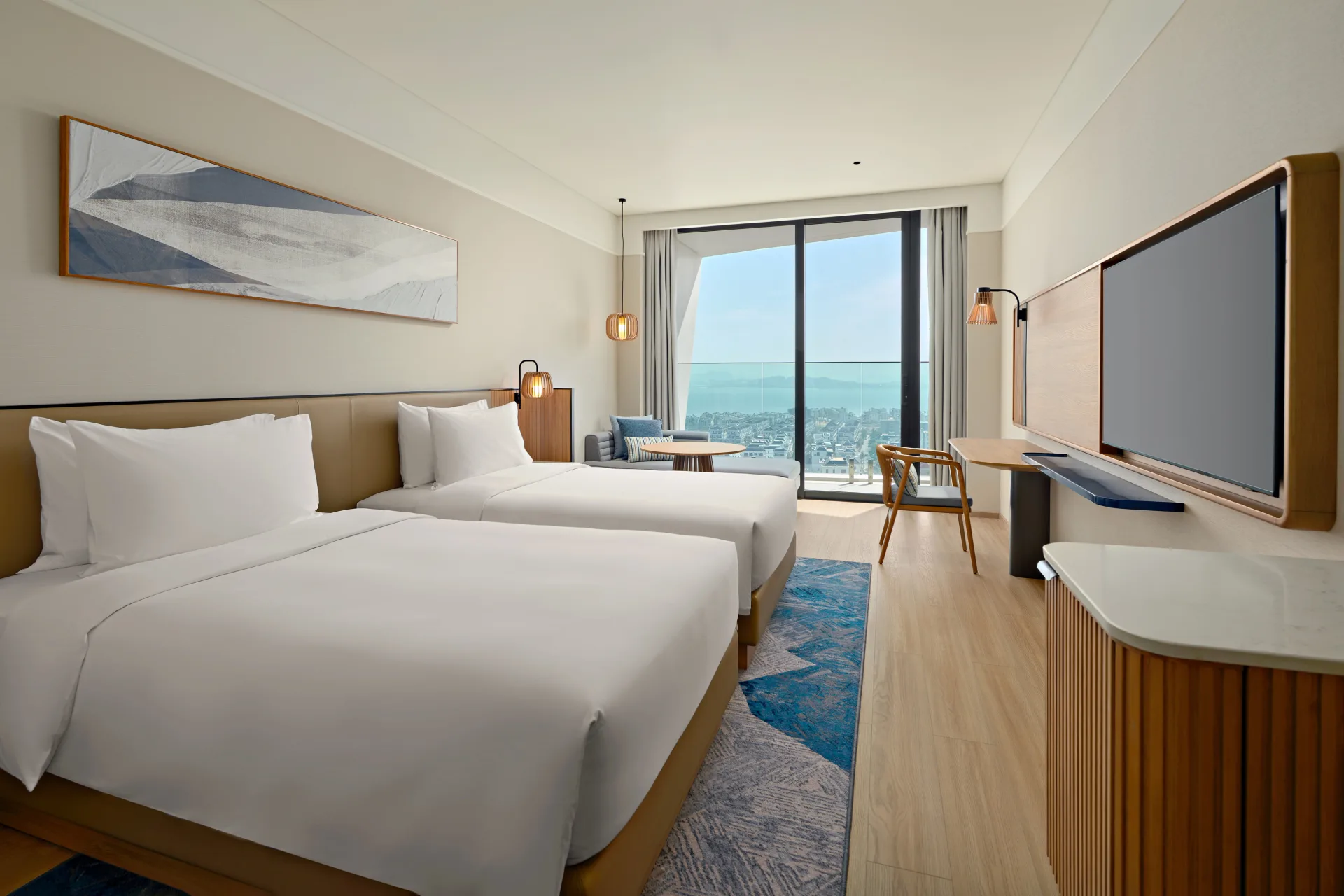 2 Twin Beds Bay View 