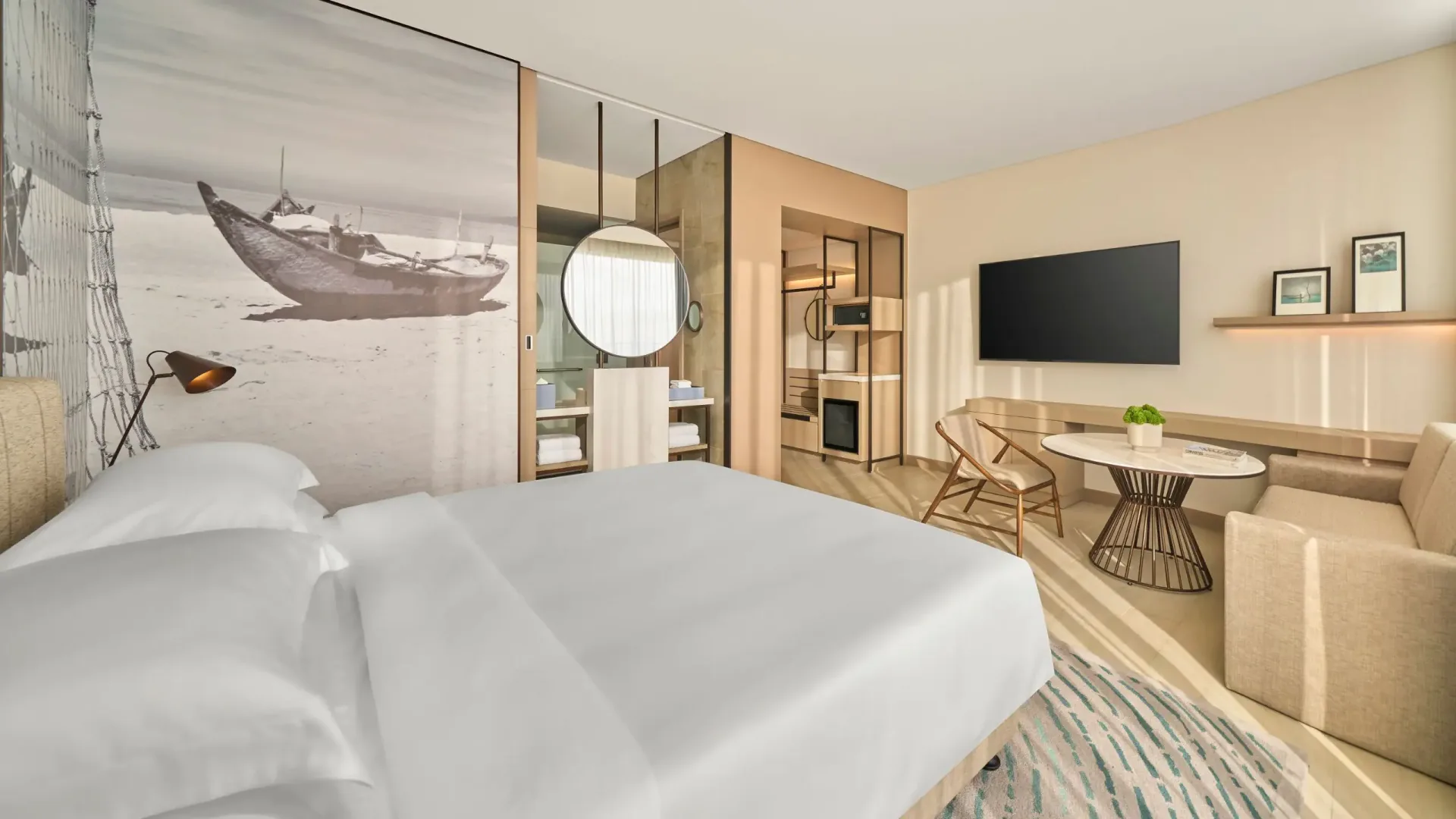 1 King Bed/ 2 Twin Beds  Ocean View Club Access