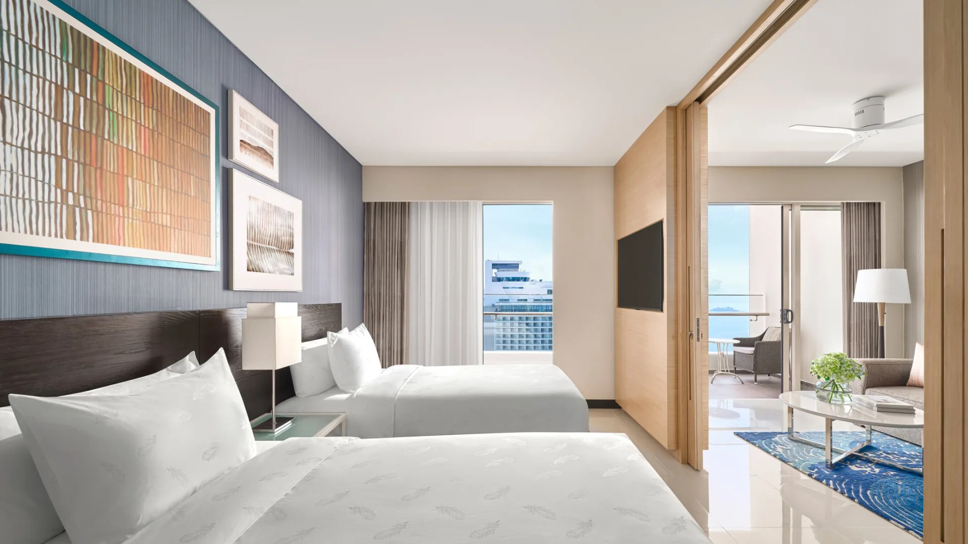 2 Bedrooms Suite City View 