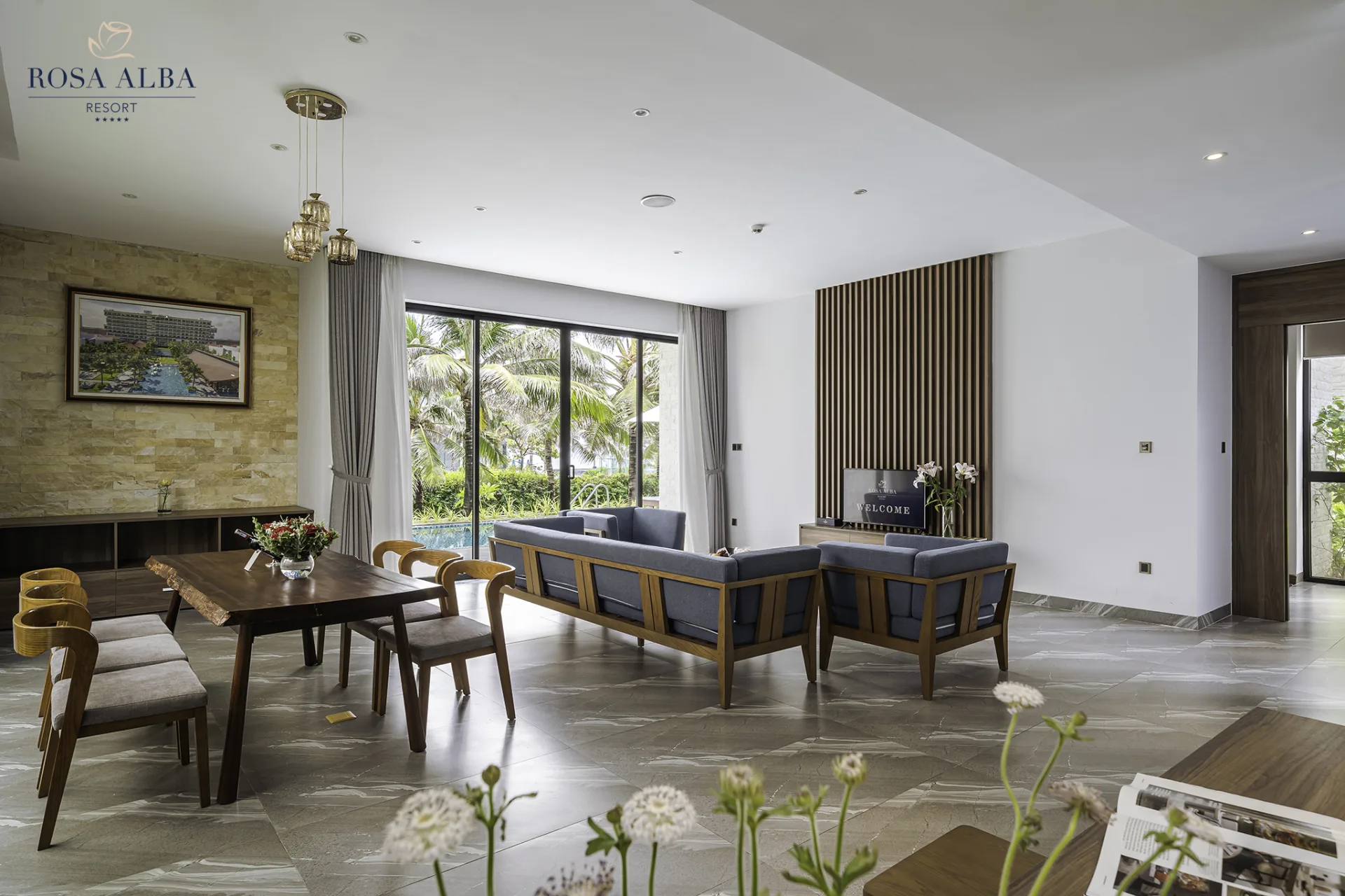 Beach front Villa 3 bedrooms with Private Pool