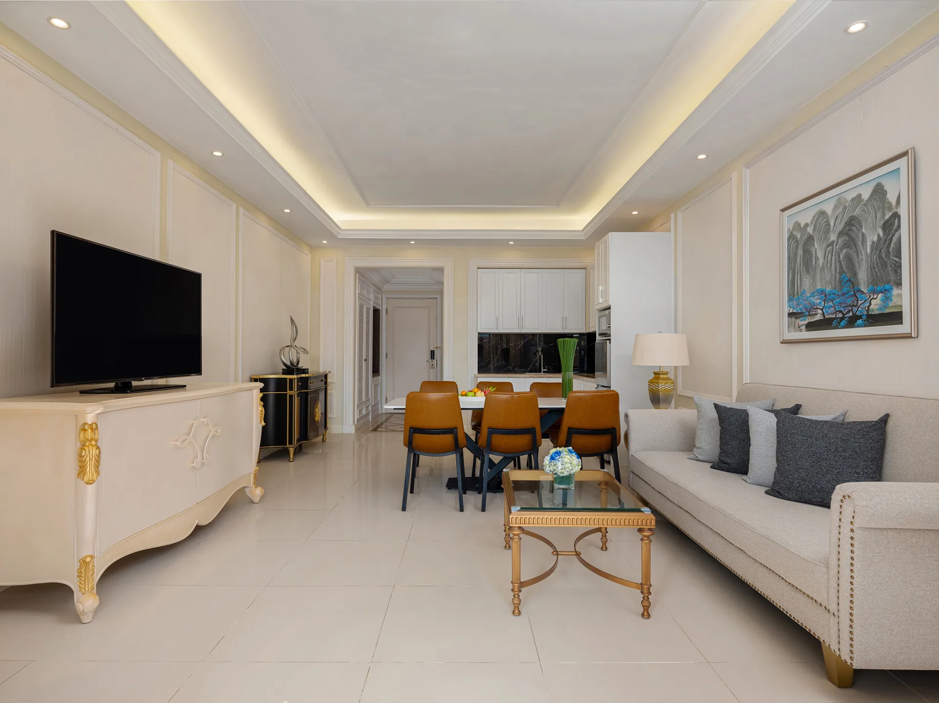 One Bedroom Apartment 105m2 with kitchen	