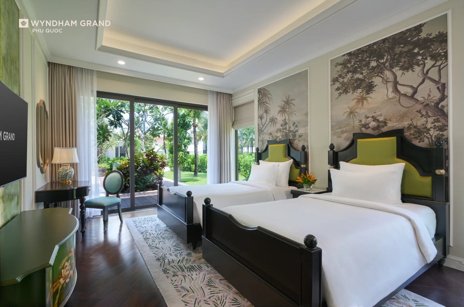 02-Bedroom Villa Garden View