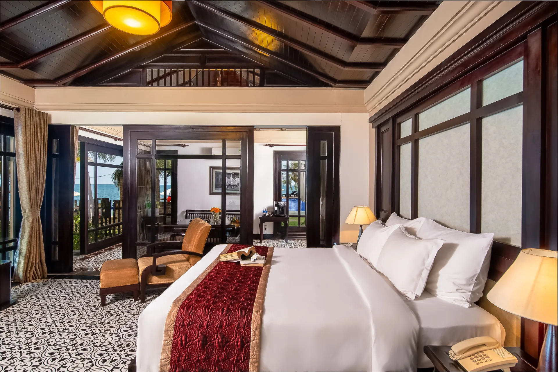 Impeccable Beach Step Villa	
