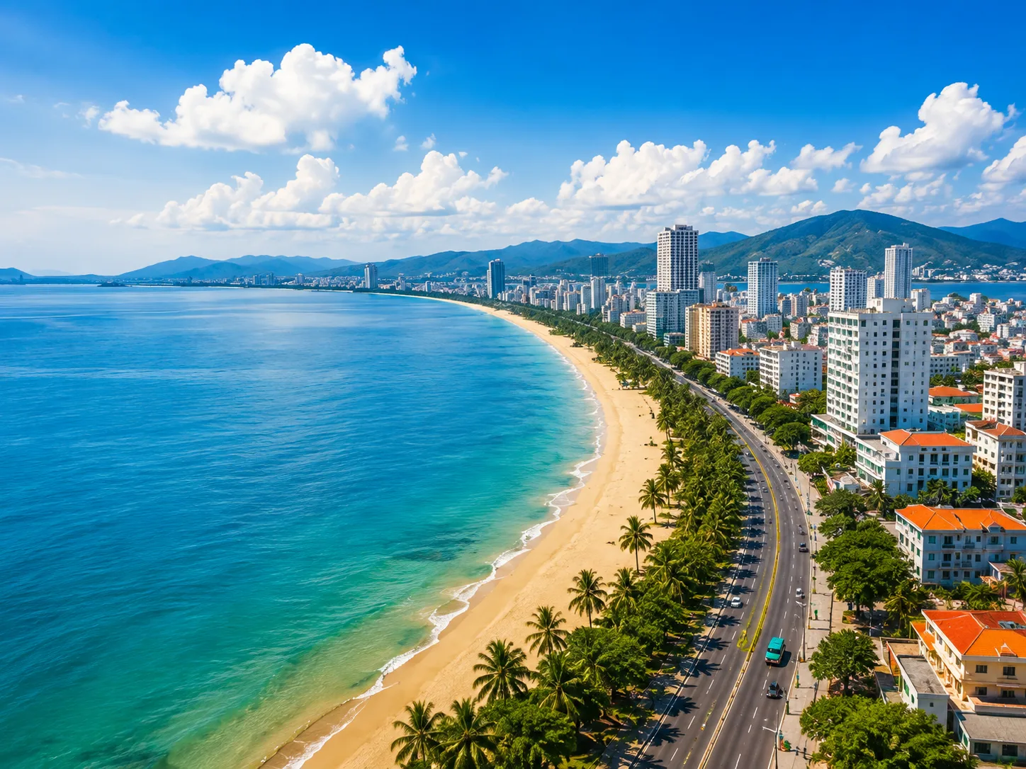 Ngày 1: TP.HCM – Nha Trang – Nhận phòng nghỉ dưỡng biển