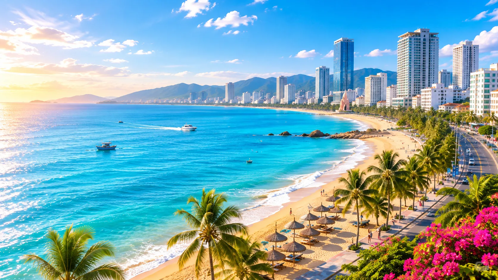 Ngày 2: Nha Trang – Tour 3 Đảo hoặc VinWonders – Buffet hải sản