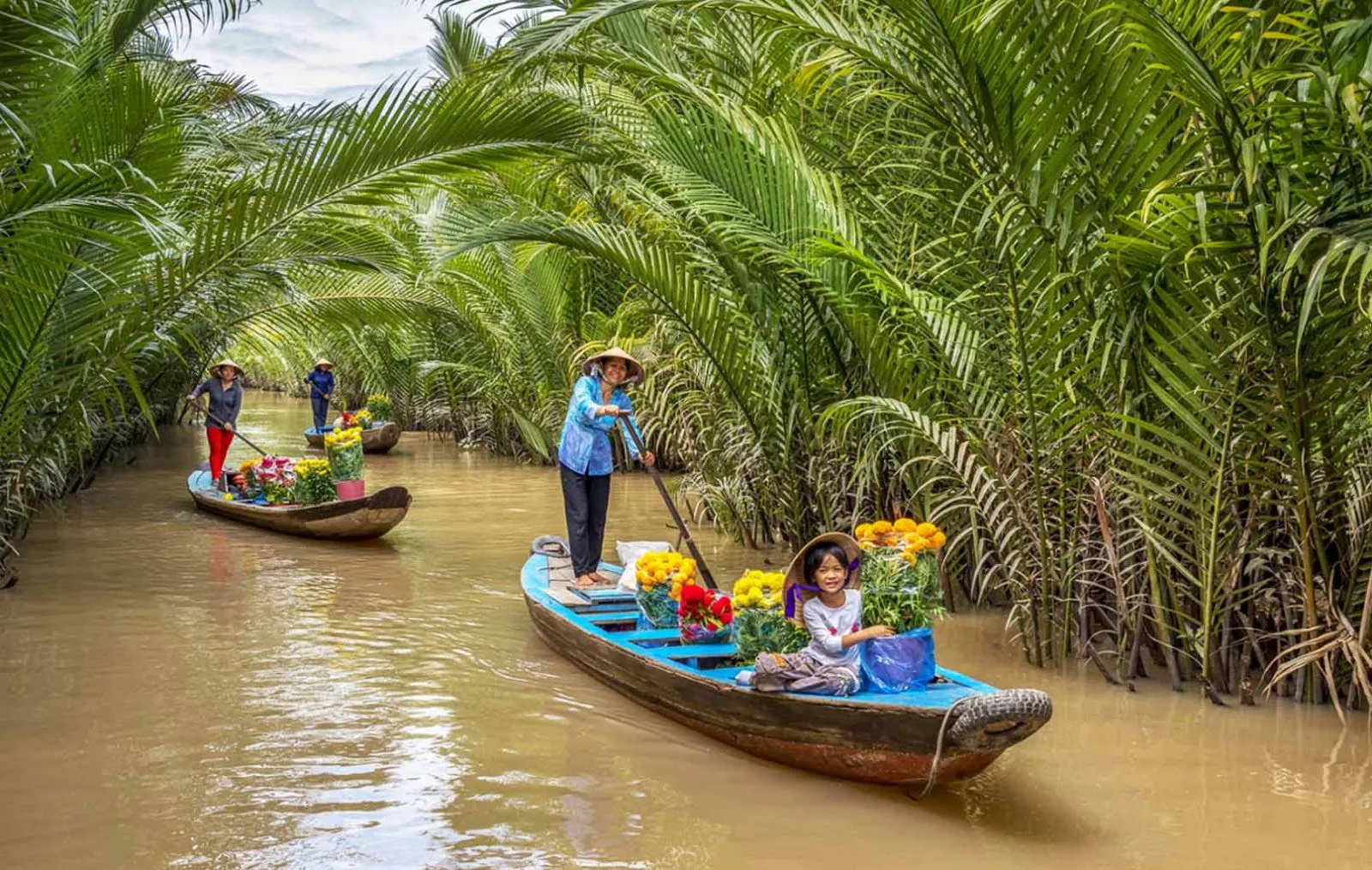 Day 1: Ho Chi Minh City – My Tho – Con Lan – Ben Tre – Vinh Trang Pagoda