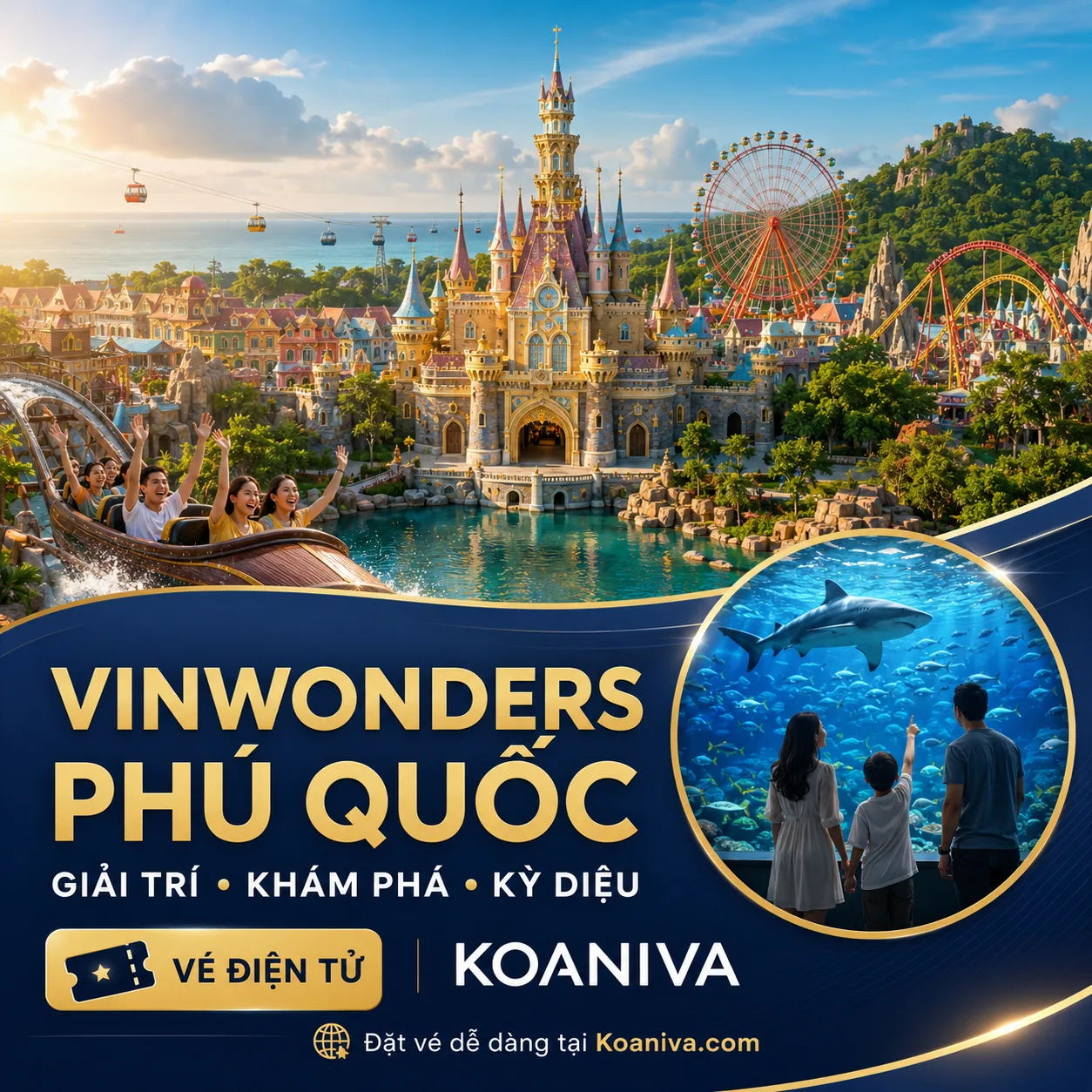Vé VinWonders Phú Quốc