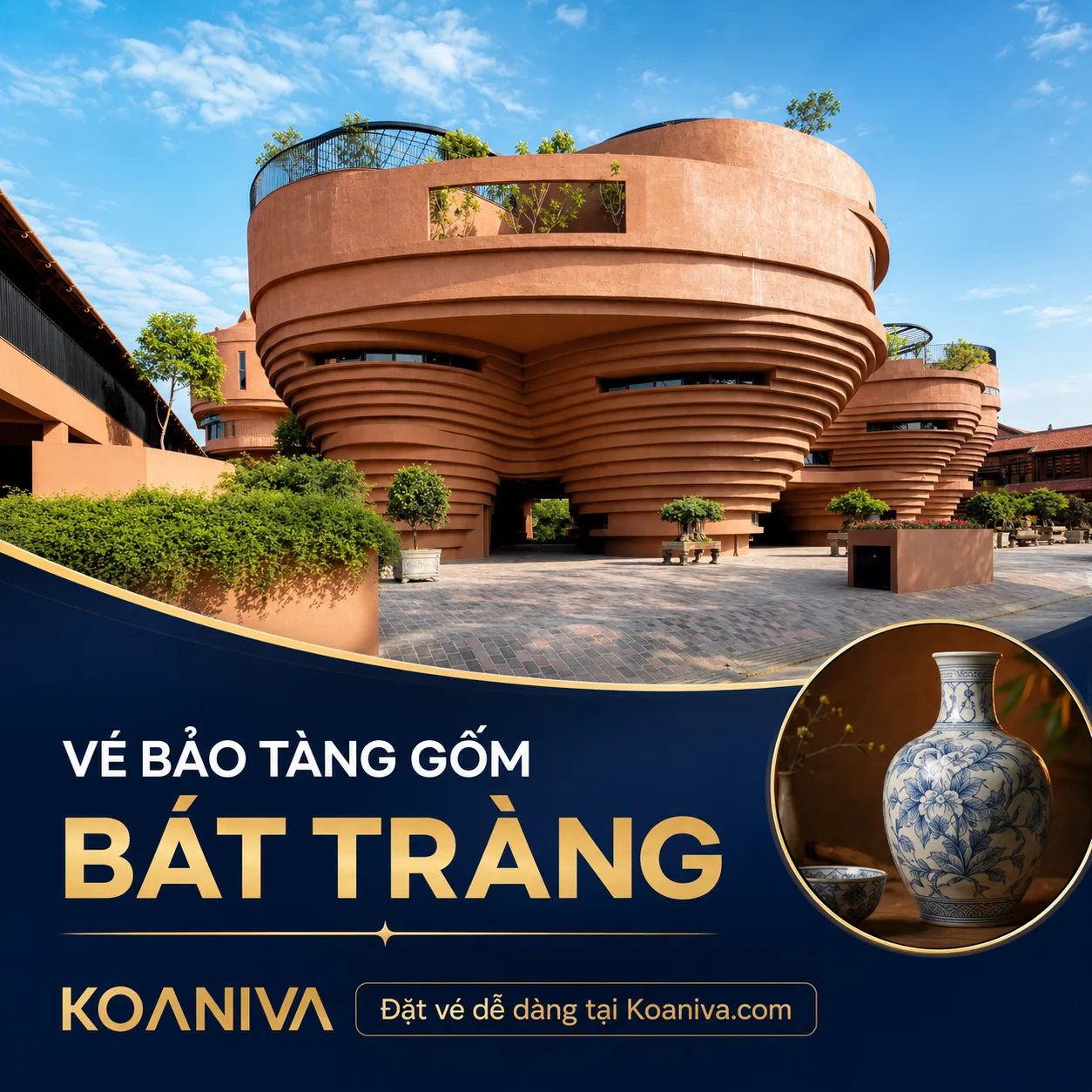 Vietnamese Craft Village Quintessence Center – Bat Trang Ceramic Museum Ticket