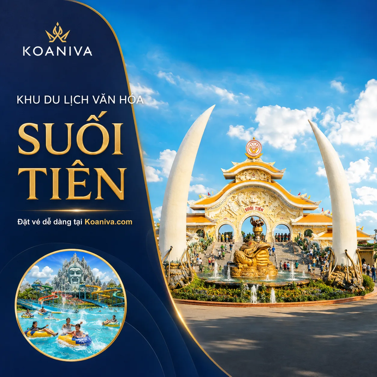 Vé Khu Du lịch Văn hóa Suối Tiên