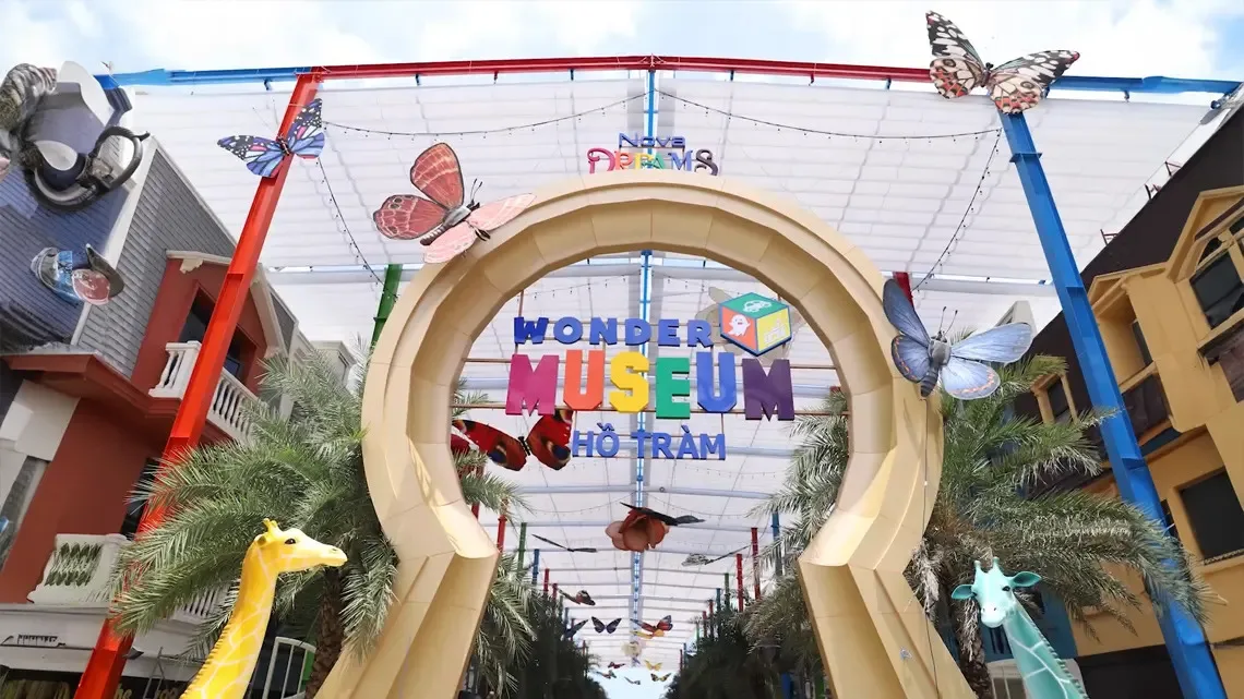 Vé NovaDreams Hồ Tràm – Tropicana Park & Wonder Museum