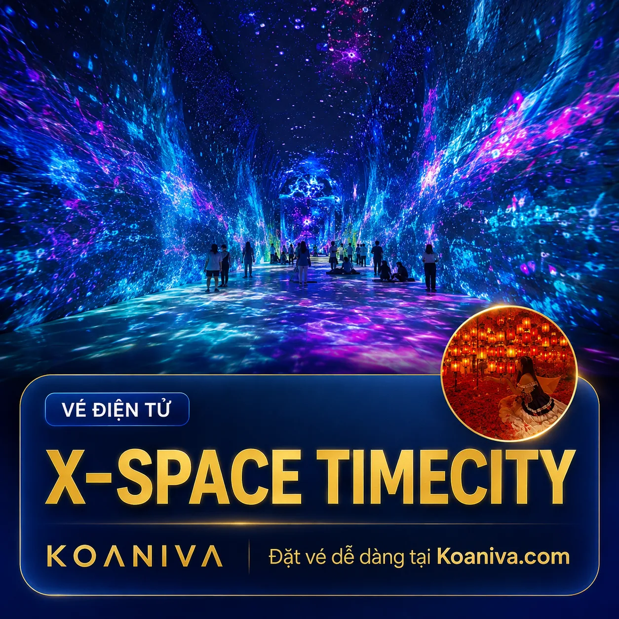 Vé trải nghiệm X-Space TimeCity Hà N