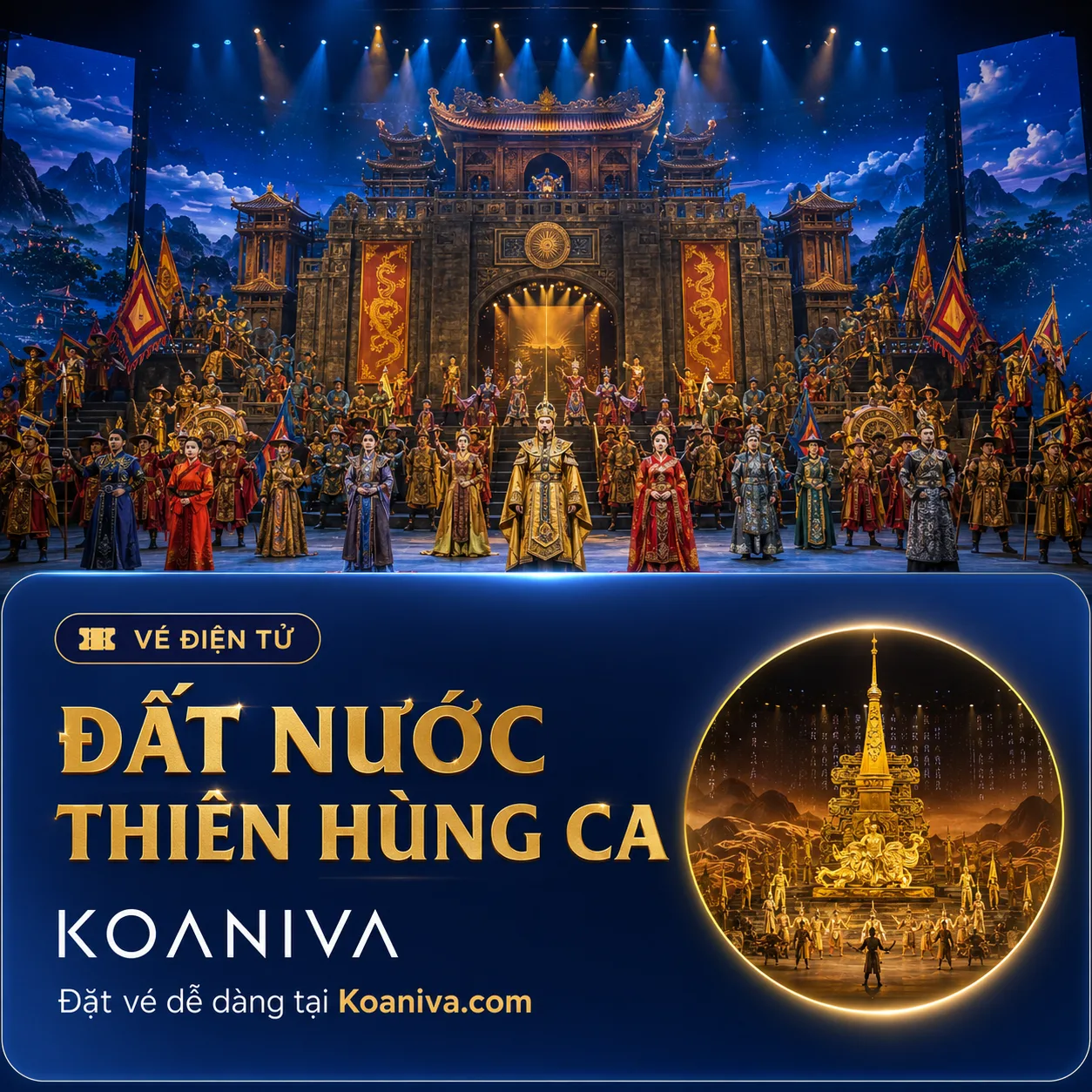 The Grand Epic of Vietnam Show Ticket – Vinpearl Theatre Ocean City