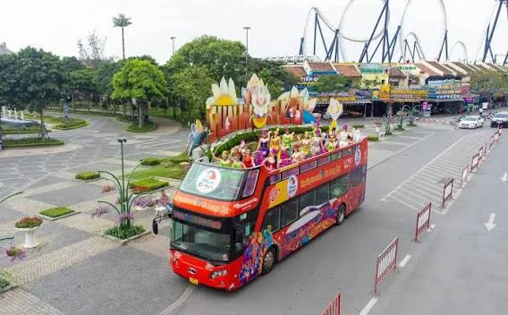 Vé xe buýt 2 tầng ngắm cảnh Hạ Long