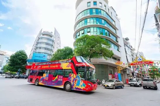 Vé xe buýt 2 tầng ngắm cảnh Hạ Long