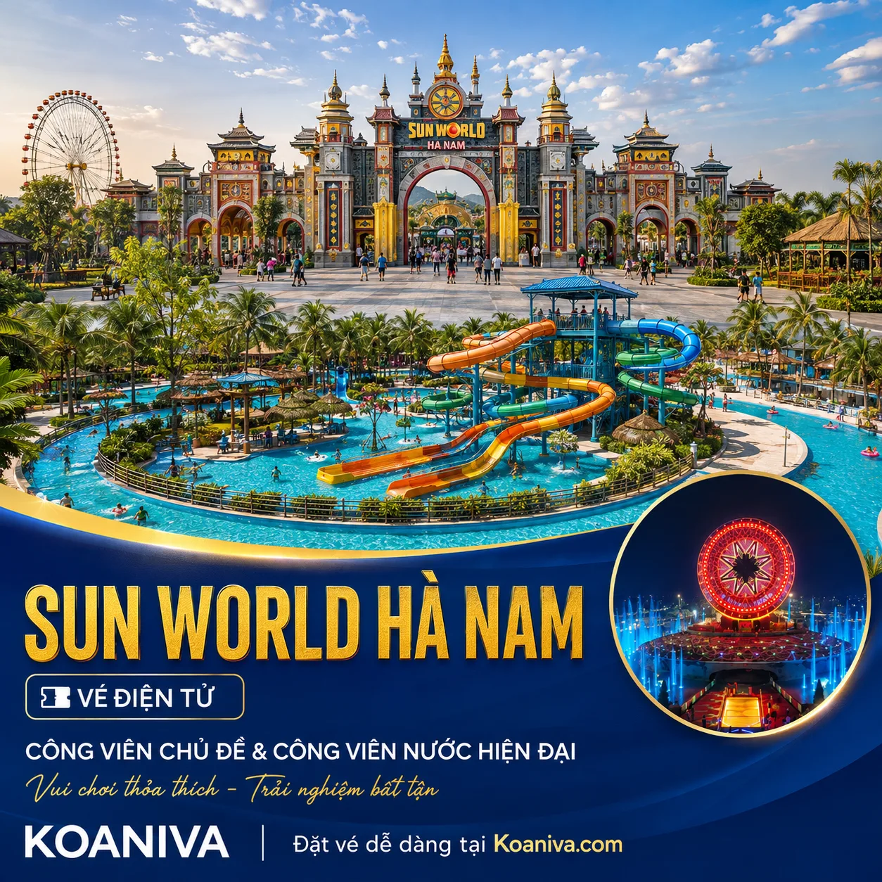Sun World Ha Nam Water Park Ticket
