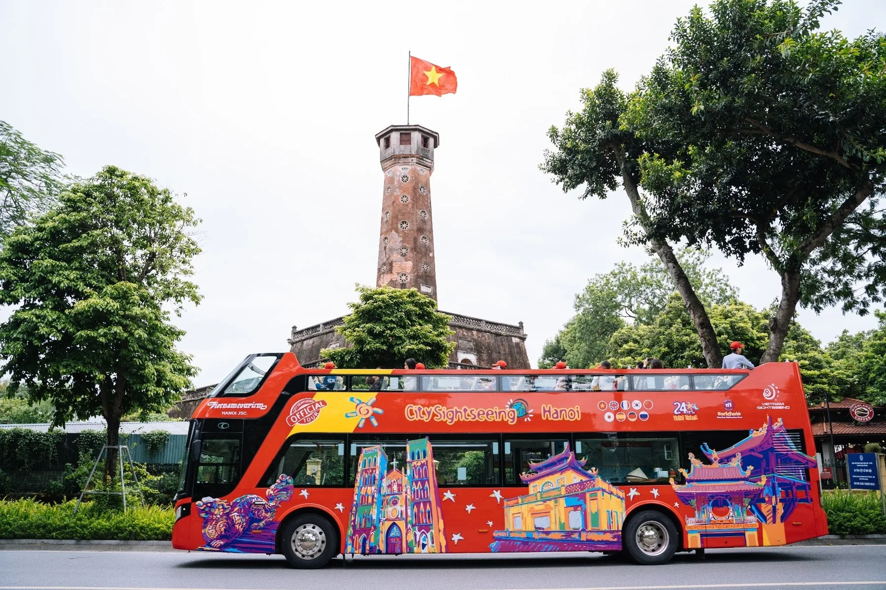 Hanoi Flag Tower – Imperial Citadel – Quan Thanh Temple