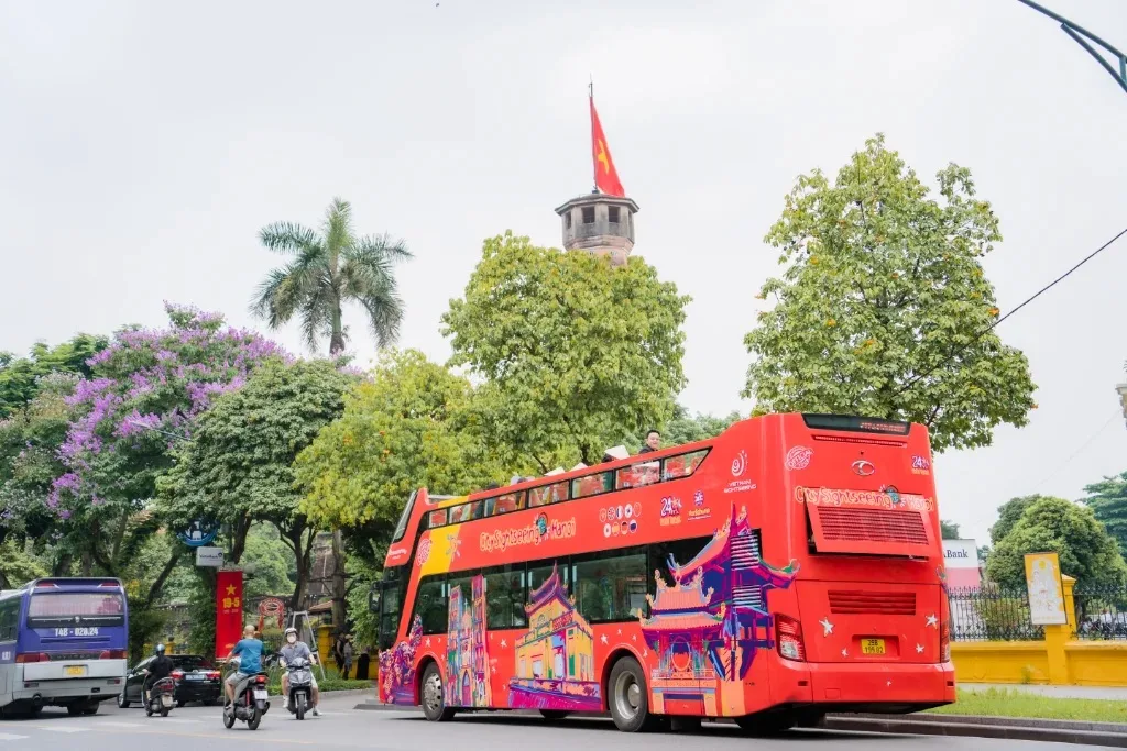 Hanoi Double-Decker Sightseeing Bus Ticket