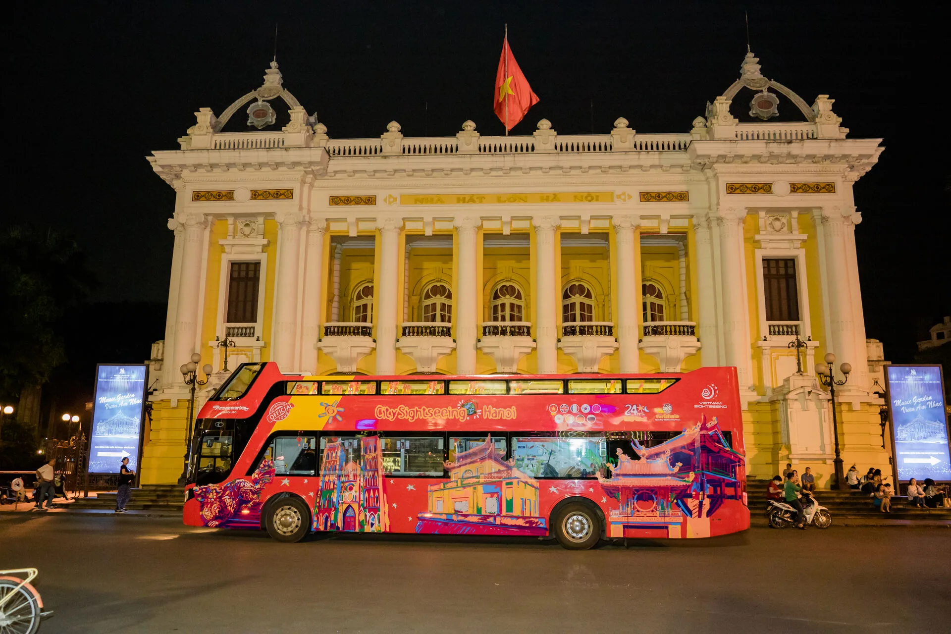 Hanoi Double-Decker Sightseeing Bus Ticket