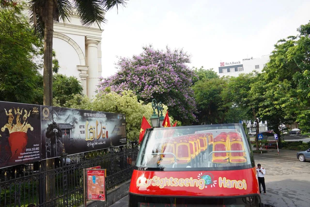 Hanoi Double-Decker Sightseeing Bus Ticket