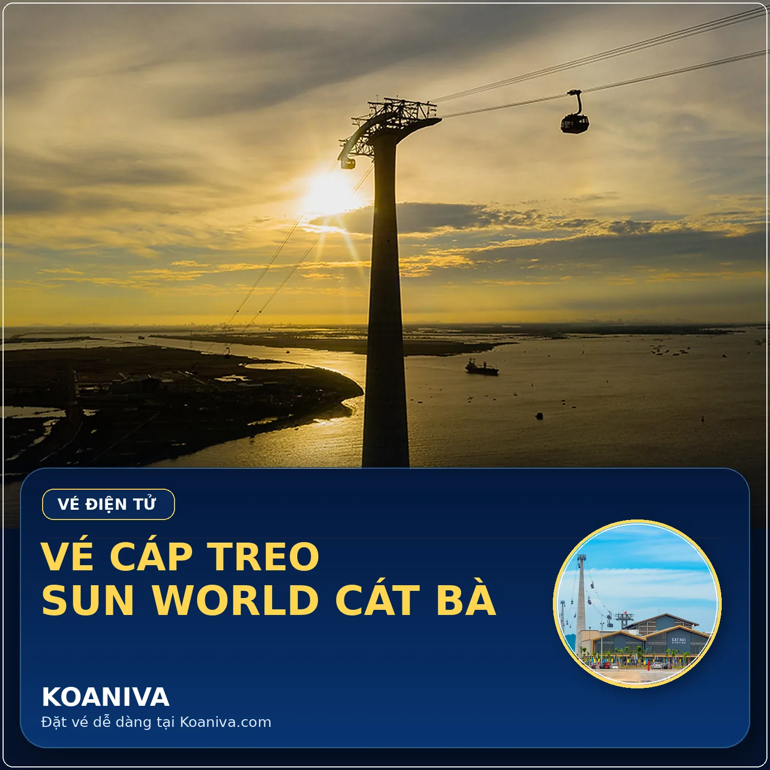 Sun World Cat Ba Cable Car Ticket