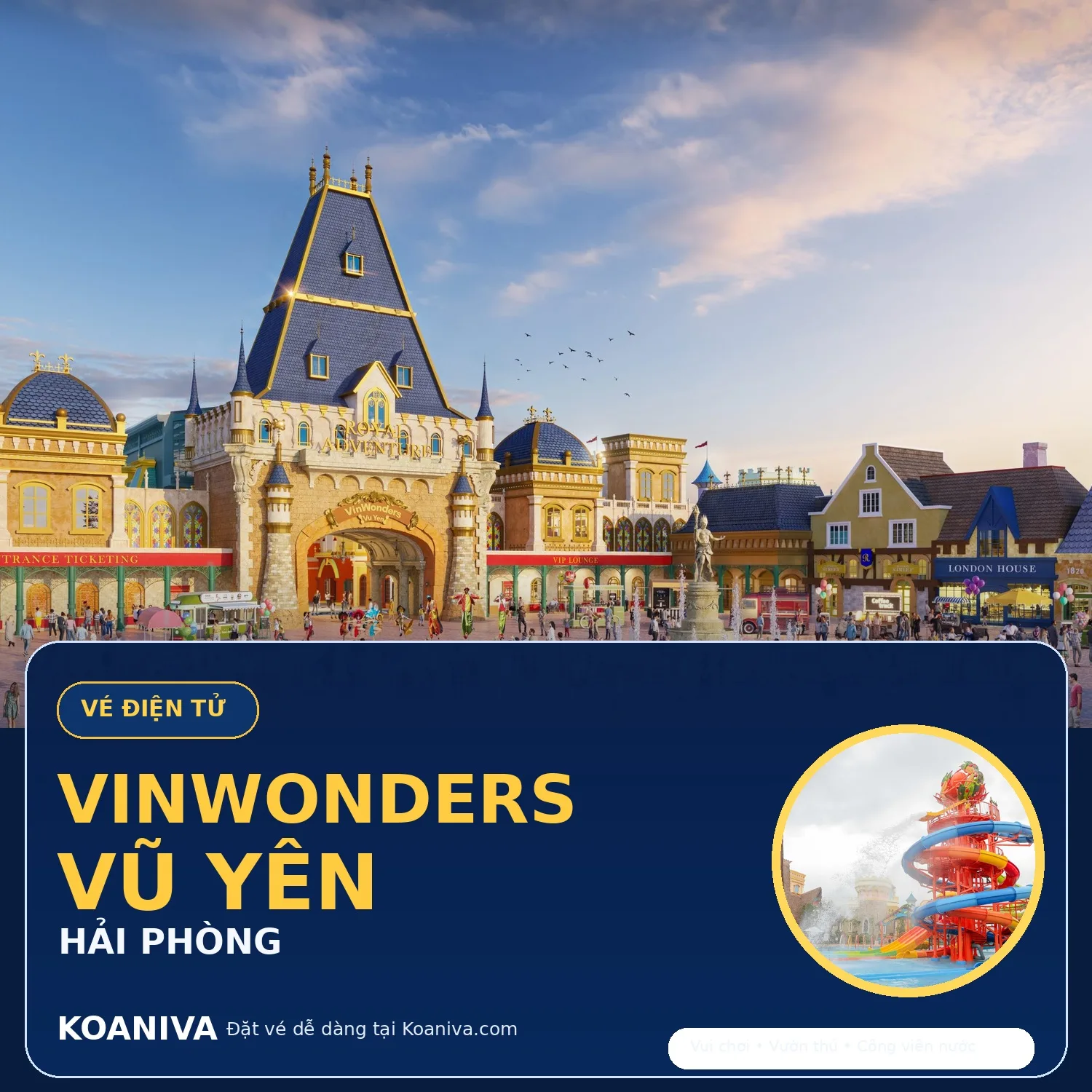 Vé VinWonders Vũ Yên - Hải Phòng