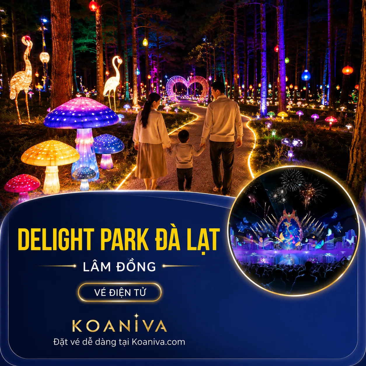 Vé Delight Park Đà Lạt