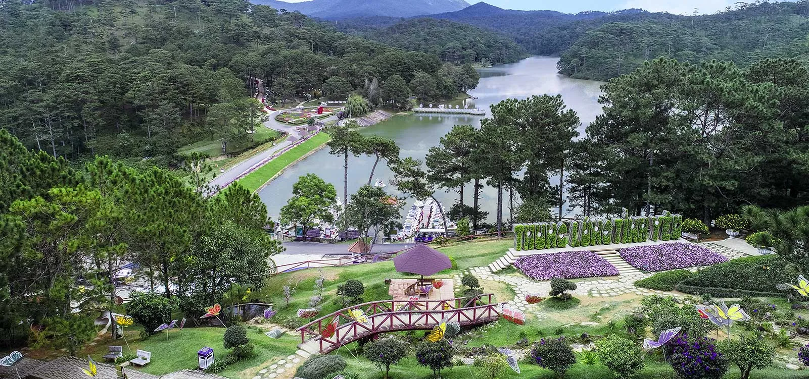 Main Gate and Valley of Love Center