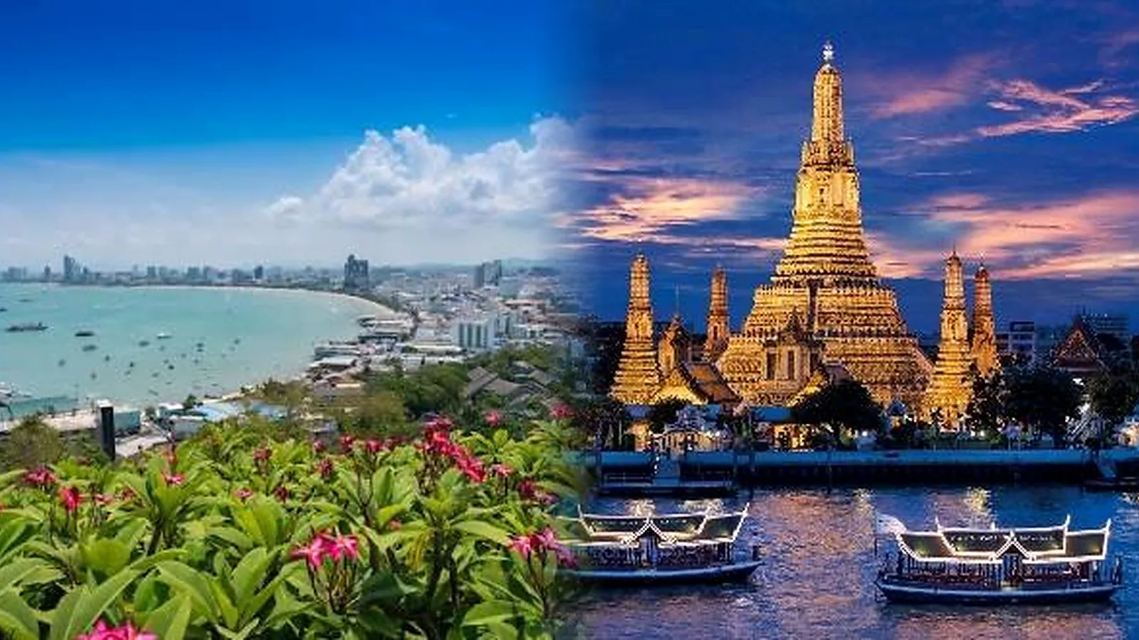 Hanoi – Bangkok – Pattaya – Jomtien Beach – Nong Nooch – Baiyoke Sky – Hanoi 5D4N