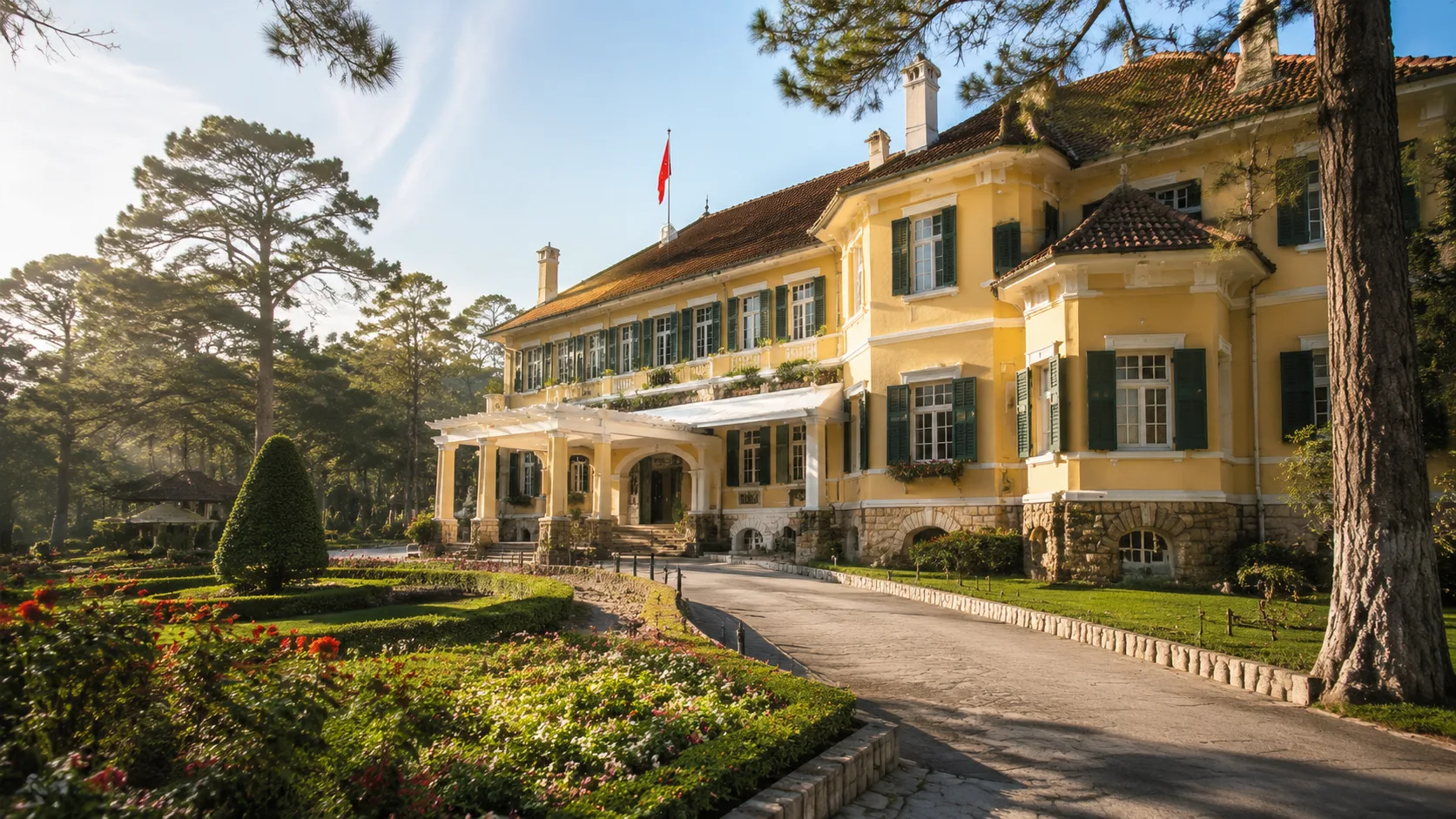 Dinh Bảo Đại – Thiền viện Trúc Lâm – Thác Datanla