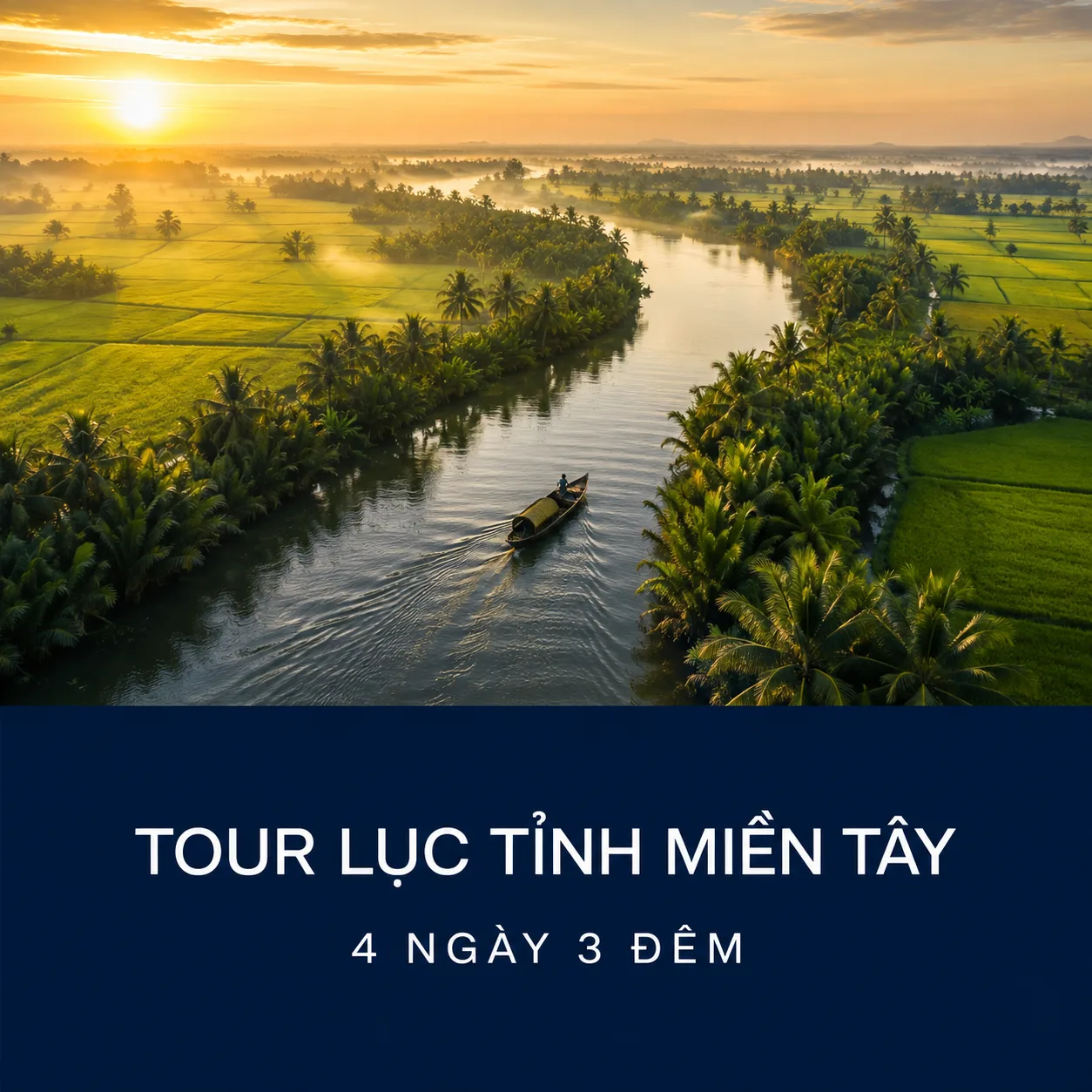Tour Lục Tỉnh Miền Tây 4 Ngày 3 Đêm