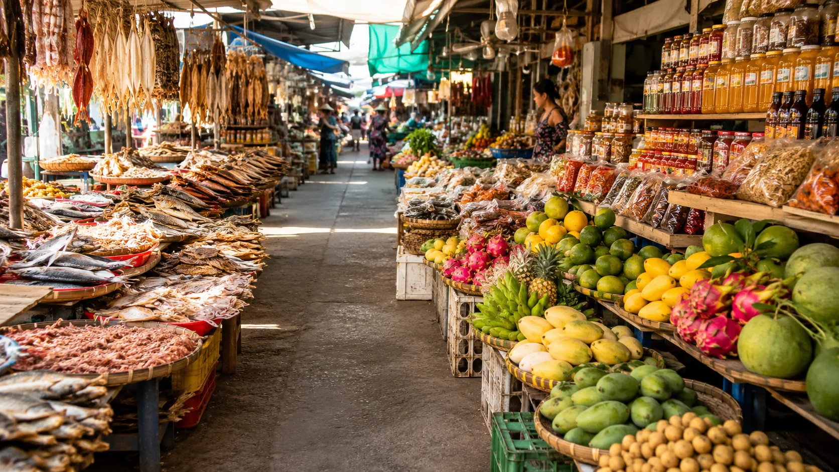 Duong Dong Market – Airport or Pier Transfer