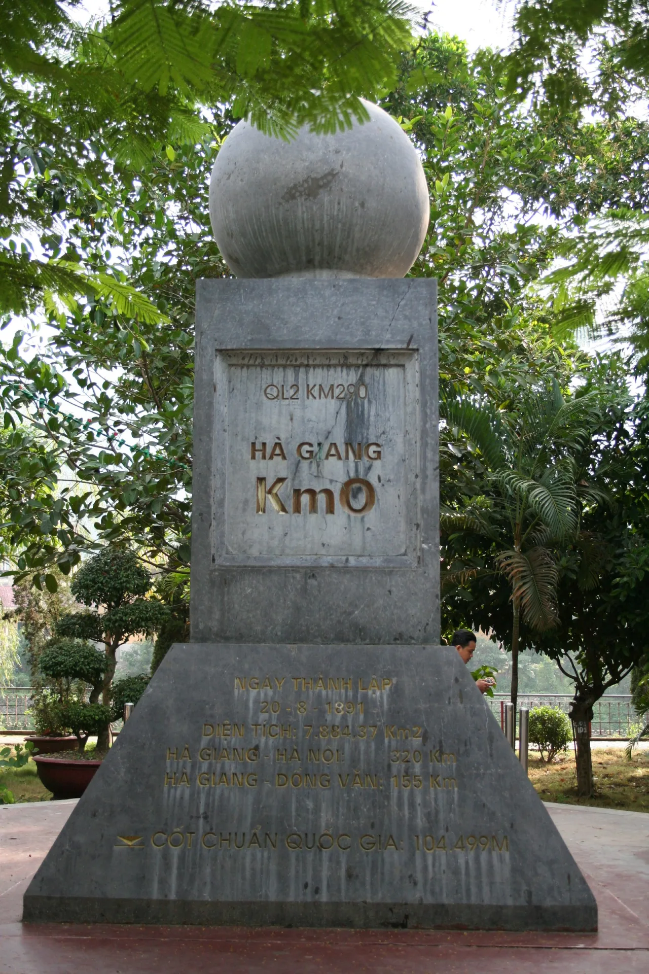 Cột KM0 Hà Giang