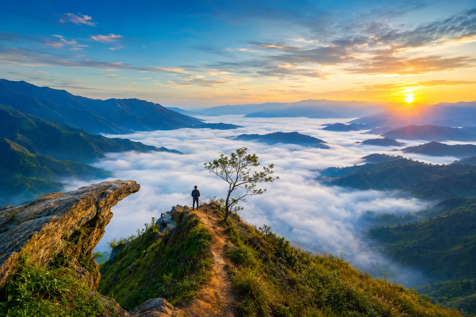 Hanoi – Ta Xua Cloud Hunting & Dinosaur Spine Tour 2D1N