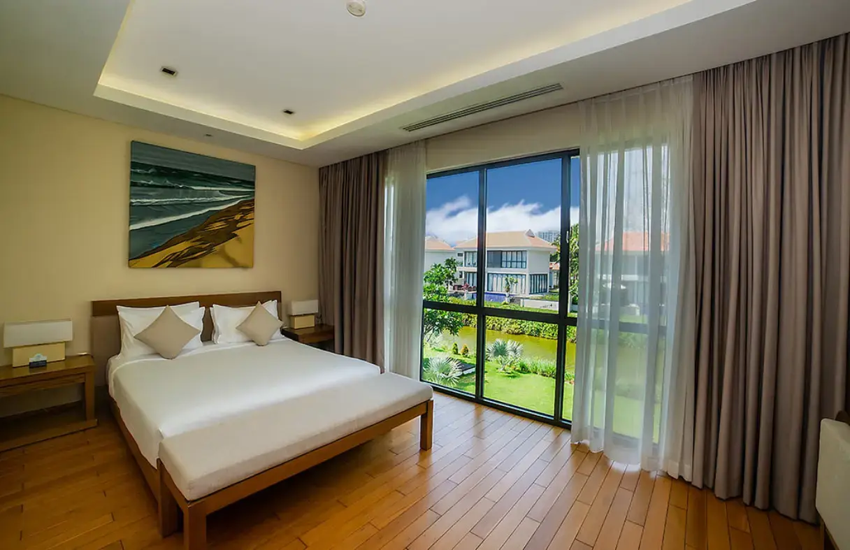 Villa Đà Nẵng 4 người với 2 phòng ngủ riêng biệt, phù hợp gia đình hoặc nhóm bạn
